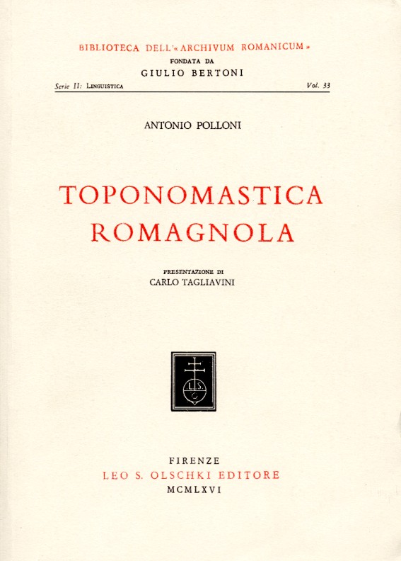 Toponomastica romagnola