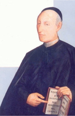 Padre Andrea Michelini. Immagine tratta dall'invito alla celebrazione del bicentenario della morte. 13/02/2014