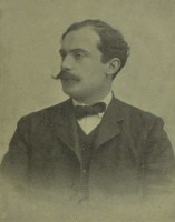 Genuzio Bentini, nato a Forlì il 7 giugno 1874. Importante avvocato del Foro Bolognese e membro della direzione del partito Socialista. Cartolina Illustrata. Particolare. Raccolta privata.