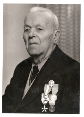 Luigi Zoli, decorato con la medaglia d'argento al valore militare.