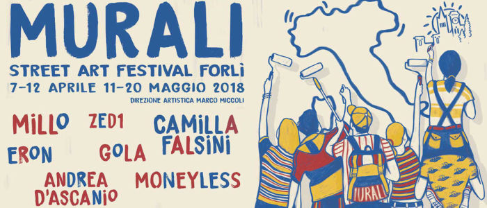 STREET ART FESTIVAL FORLI’ 2018, MURALI PER LA COSTITUZIONE