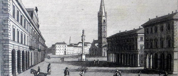 DA CAMPO DELL’ABATE A PIAZZA MAGGIORE (PIAZZA SAFFI)