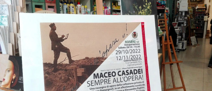 MACEO CASADEI SEMPRE ALL’OPERA! (MOSTRA)